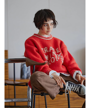 ループロゴニットプルオーバー