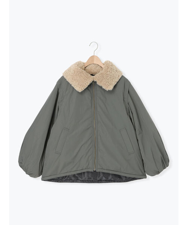 ボア襟マルチWAYブルゾン