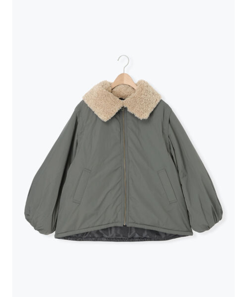 ボア襟マルチWAYブルゾン