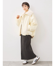 ボア襟マルチWAYブルゾン