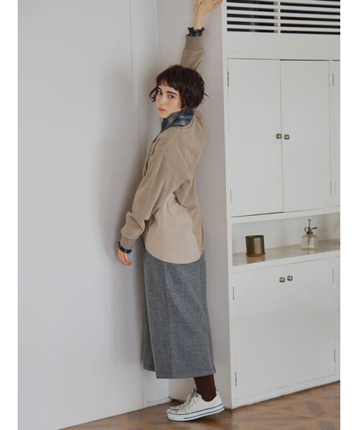 ウールライクスカート