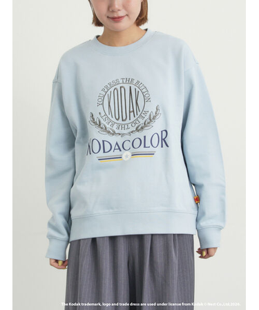 【KODAK】ロゴプリントスウェット