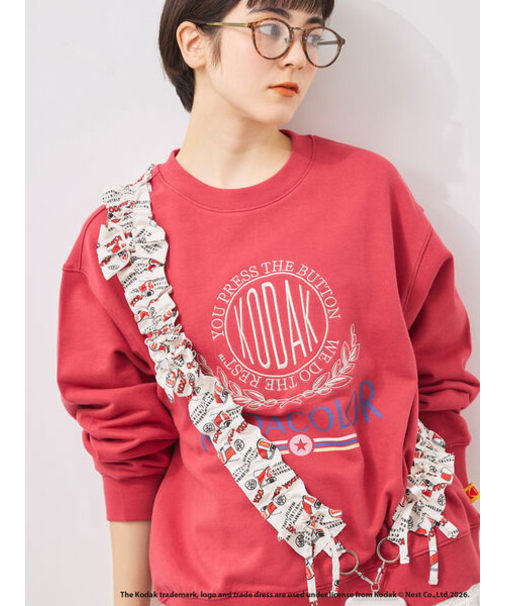 【KODAK】ロゴプリントスウェット