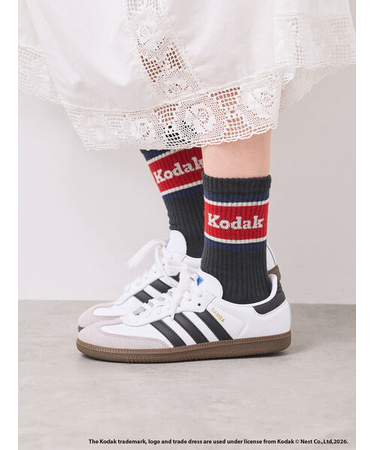 【KODAK】ラインロゴソックス