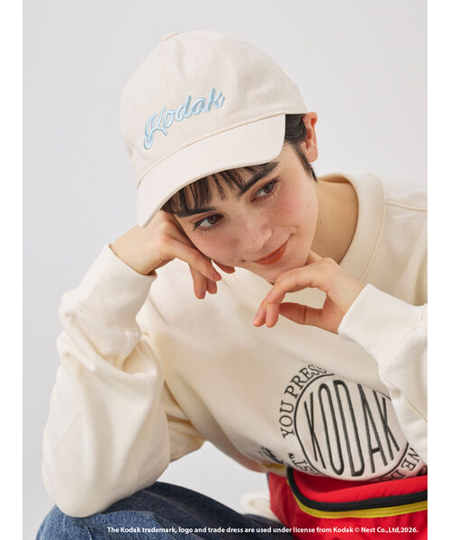 KODAK】ロゴ刺繍キャップ｜エスエムツーの通販｜&mall（アンドモール