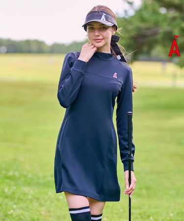 スムースブロッキングワンピース