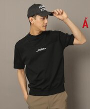半袖メッシュコンビニット