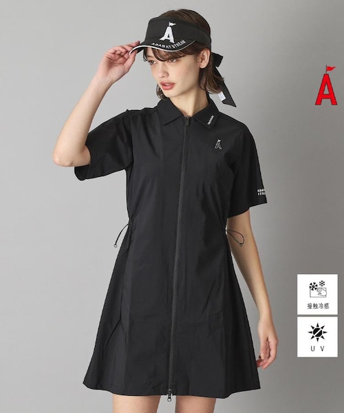 新品未使用！ADABAT STREAM ワンピース STYLEMIXER | ウエストシェイプステッチワンピース (ワンピース(ミニ