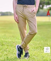 撥水加工 テックスブリッド ストレッチ ジョガーパンツ