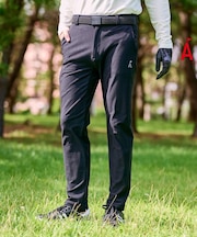 ウールライクテーパードパンツ