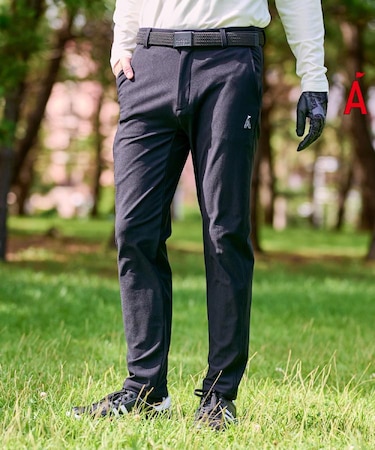 ウールライクテーパードパンツ