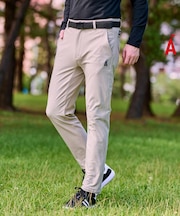 ウールライクテーパードパンツ