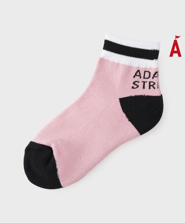 カラーブロックショートソックス