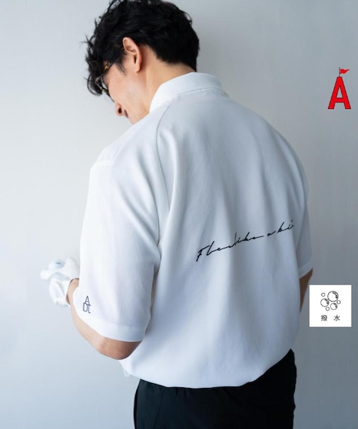 撥水加工 櫻井貴史コラボ STREAMポロシャツ