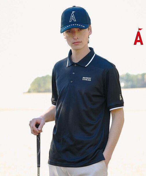 【吸水速乾】UVシャダンカノコ半袖ポロシャツ