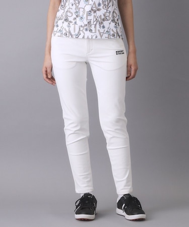 スムースジャージUVテーパードパンツ