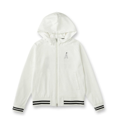 スムースジャージUVジップフーディ