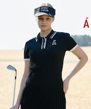 クレリックリブニットポロ