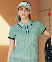 クレリックリブニットポロ