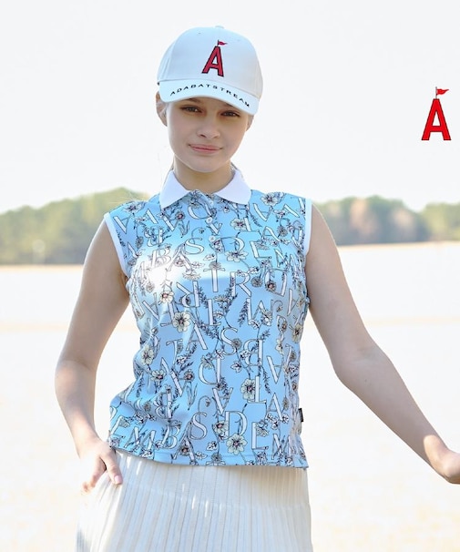 【吸水速乾】クレリックノースリーブポロシャツ