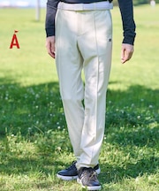 ウールライクテーパードパンツ