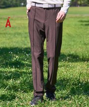 ウールライクテーパードパンツ