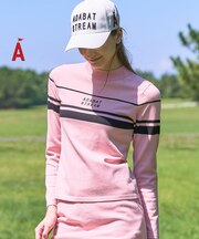 ラインロゴニットモックネックプルオーバー