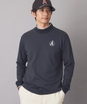 【高島プロコラボ】裏起毛軽量モックネックT