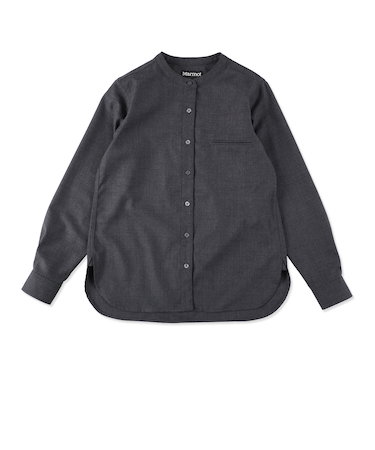 W's Eustoma No Collar Shirt