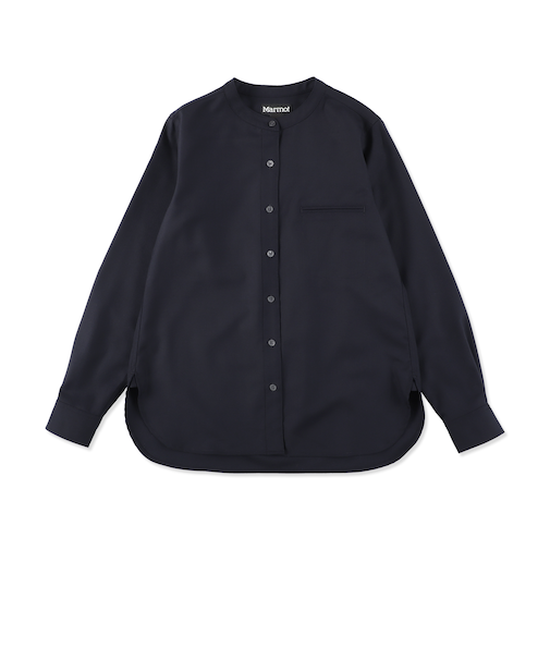 W's Eustoma No Collar Shirt