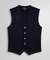 メリノウール Vネックウエストコート