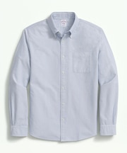 コットン オックスフォード キャンディストライプ フライデーシャツ