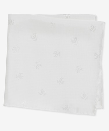 シルク GFジャカード フォーマル ポケットチーフ