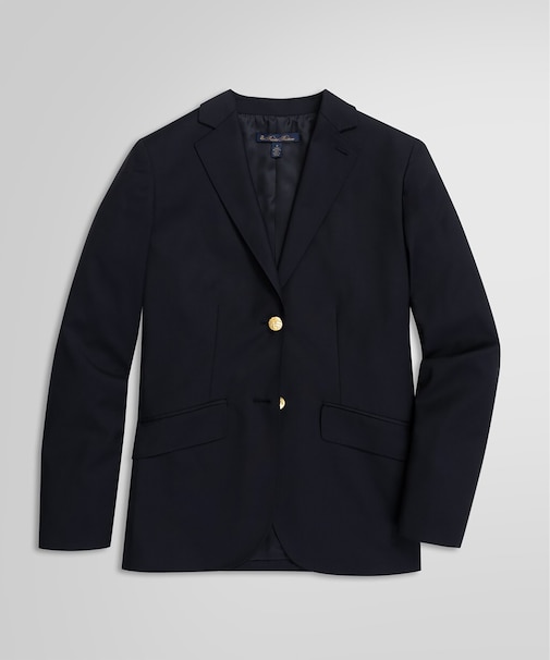 トロピカルウール シングル２ボタン ブレザー