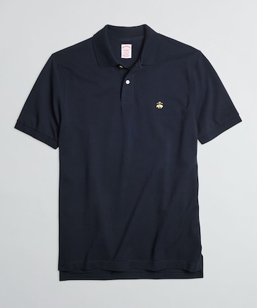 スーピマコットンストレッチ ピケ GFロゴ ポロシャツ Original Fit