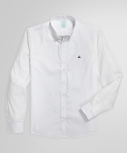 ストレッチコットン ピンポイントオックスフォード カジュアルシャツ Slim Fit