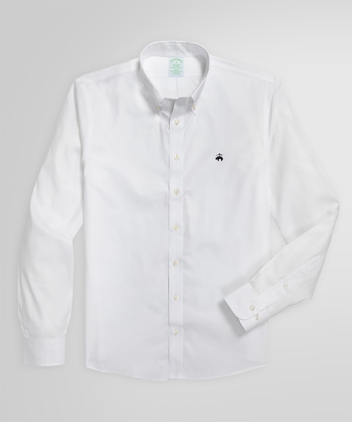 ストレッチコットン ピンポイントオックスフォード カジュアルシャツ Slim Fit