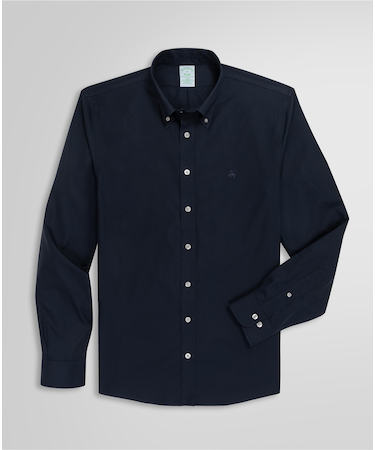 ストレッチコットン ピンポイントオックスフォード カジュアルシャツ Slim Fit