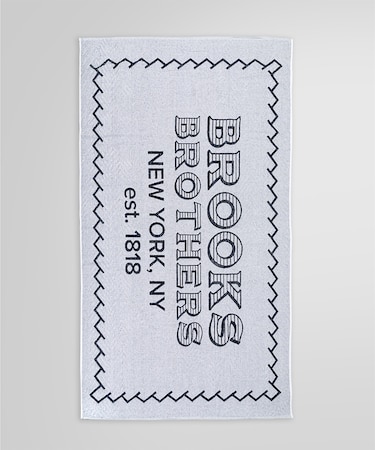 トルココットン BBロゴ ビーチタオル