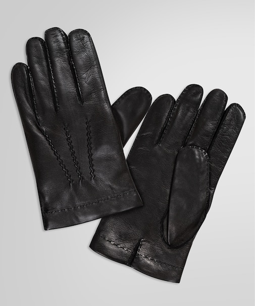 ラムスキン カシミヤライニング グローブ