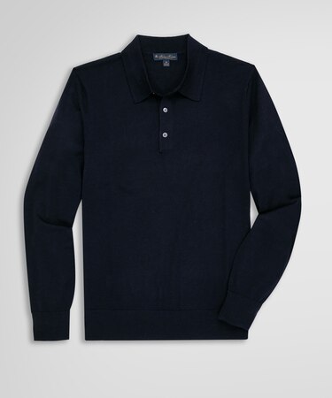 メリノウール ポロセーター