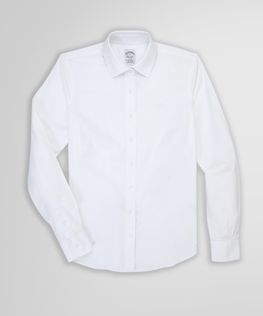 ストレッチコットン オックスフォード シャツ Fitted Fit