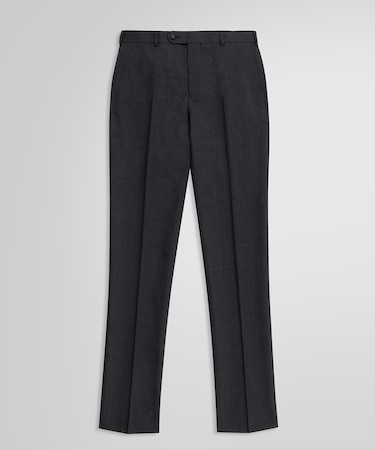 ウール ソリッド プレーンフロント トラウザーズ Classic