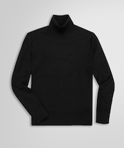 メリノウール　タートルネックセーター