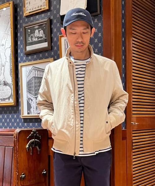 エンブロイダリー キャンバス トラック ジャケット｜ポロ ラルフ