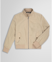 コットン/ナイロン ボマージャケット