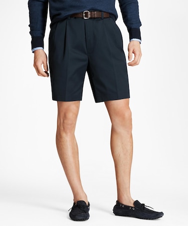 ストレッチコットン ライトウエイトアドバンテージチノ プリーテッド 8inショーツ