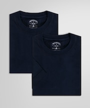コットン ２パック クルーネック Tシャツ Made in USA