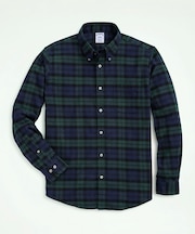 フランネル タータンチェック カジュアルシャツ Regular Fit