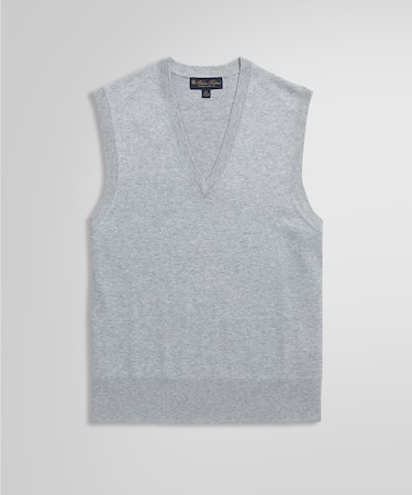 スーピマコットン Vネックベスト